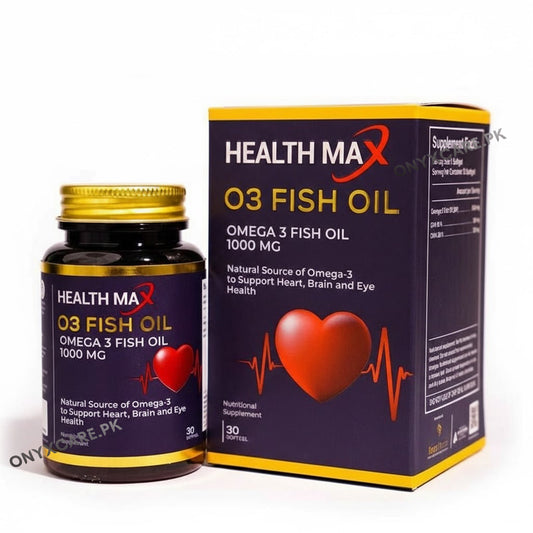 Health Max 03 Fish Oil Softgel Capsules