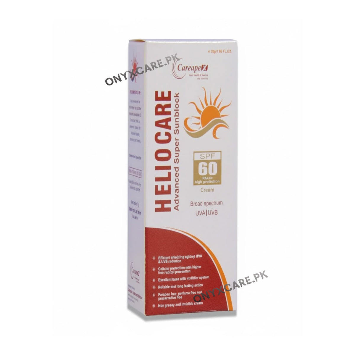 Helio Care Advance Super Sunblock SPF60 Cream 30g