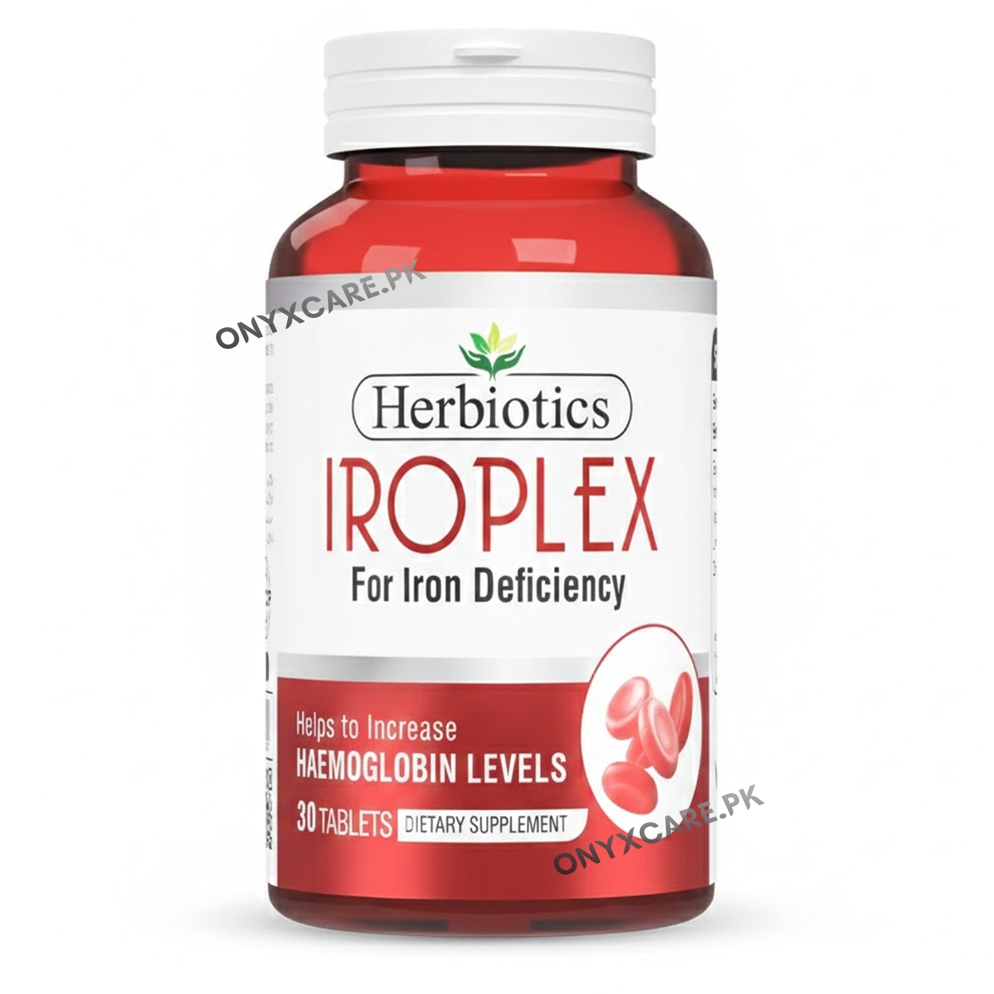 Herbiotics Iroplex (For Iron Deficiency Anemia) Tablets – OnyxCare.pk