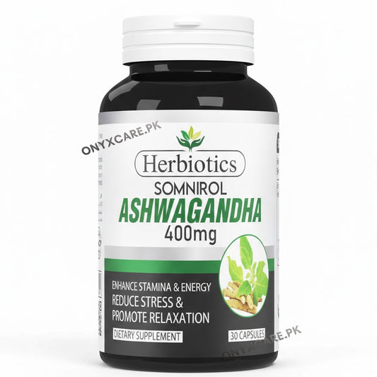 Herbiotics Somnirol Ashwagandha Capsules 400mg