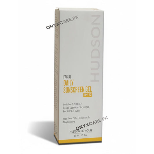Hudson Facial Daily Sunscreen Gel SPF40 50ml