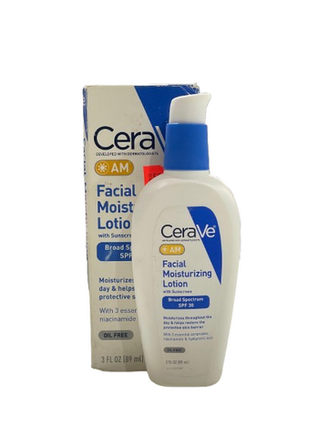 CeraVe AM Facial Moisturizing Lotion, SPF 30