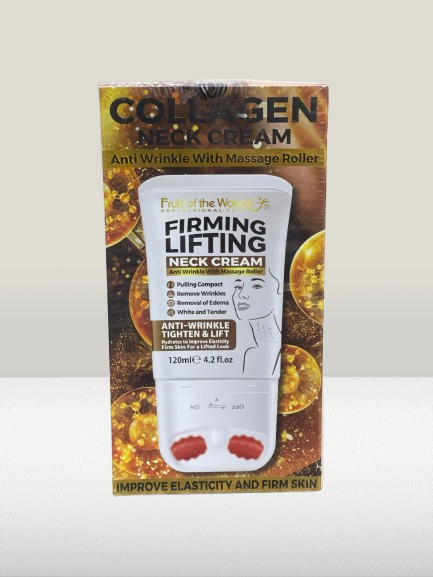 Wokali Pure Natural Fruits Extract 120ML COLLAGEN Neck Cream of FIRMING & TIGHTENING, LIFTING, WRINKLES REMOVING, WHITENING