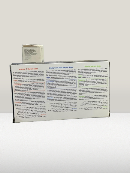 Serum Soap Set Three Powerfull Formulas