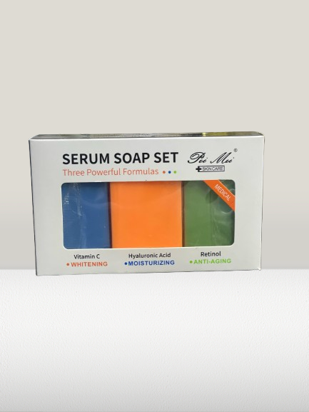 Serum Soap Set Three Powerfull Formulas