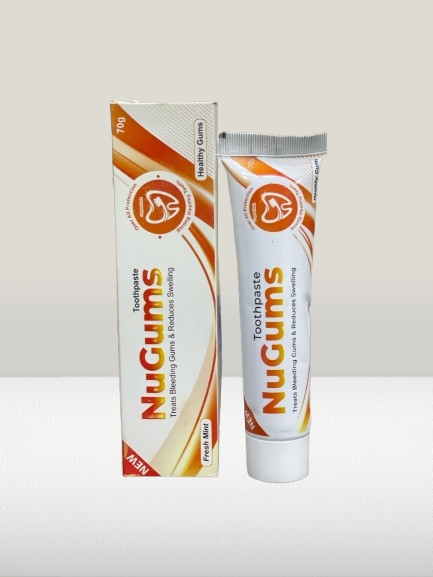 Nugums Treat Bleeding Gums and Reduces Swelling 70g