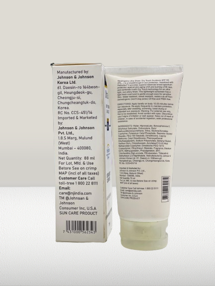 Neutrogena® Ultra Sheer Dry Touch Sunblock SPF 50+