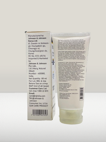 Neutrogena® Ultra Sheer Dry Touch Sunblock SPF 50+