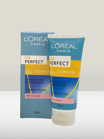 Loreal Anti-Dullness Uv Perfect Sunblock Spf 60+ 75ML