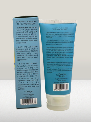 Loreal Anti-Dullness Uv Perfect Sunblock Spf 60+ 75ML