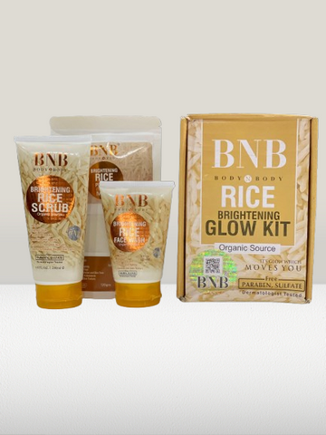 BNB Rice Bliss Bundle (Ricev Extract Kit + Moisturizor)