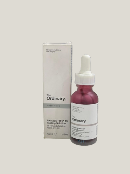 The Ordinary Pelling Solution 30ml AHA 30% + BHA 2%