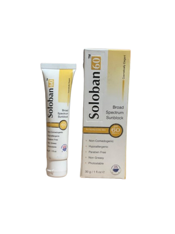 Soloban SPF60 PA+++ 30gm