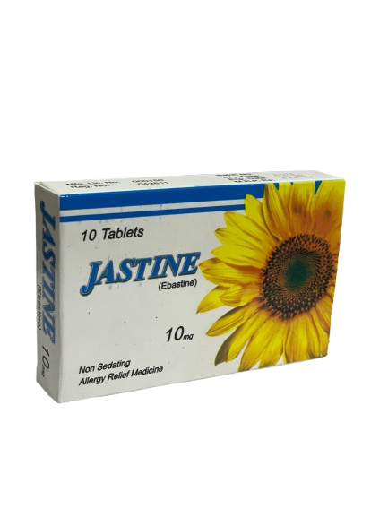 JASTINE TABLETS 10mg PACK OF 10 TABLETS