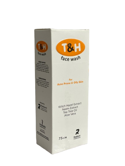 T&H Face Wash 75ml