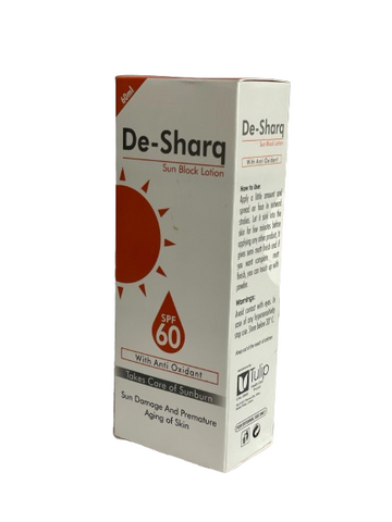 De-Sharq Sun Block SPF60 Lotion  60ml