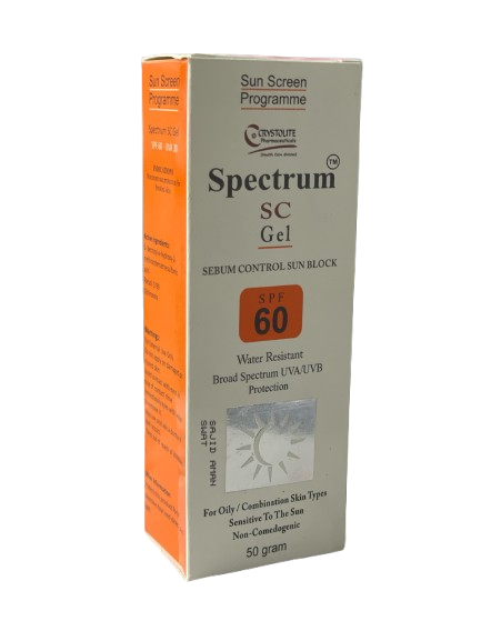 Spectrum SC Gel SPF 60 50gm
