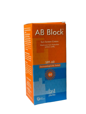 AB Block Sun Screen Cream SPF 60 30gm