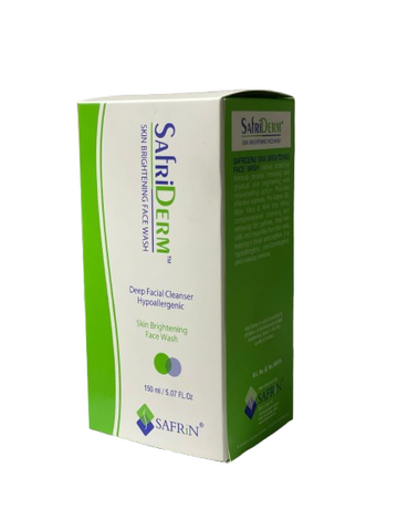 SafriDerm Skin Brightening Face Wash 150ml