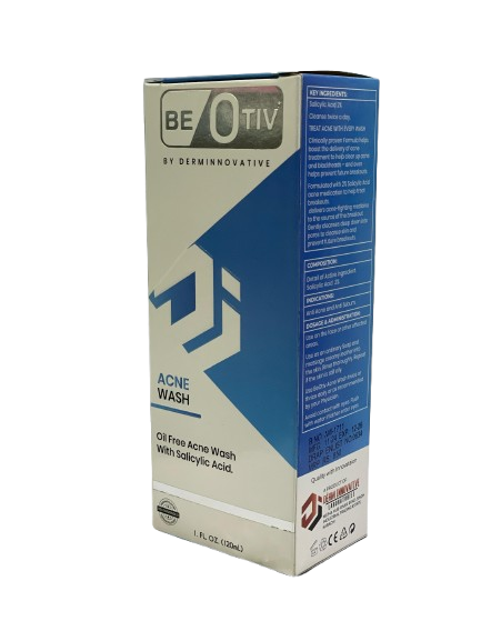BeOtiv acne wash 120ml