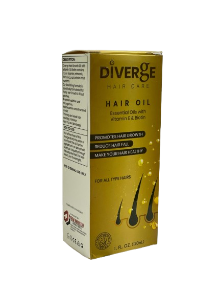 Diverge hair care oil 120ml