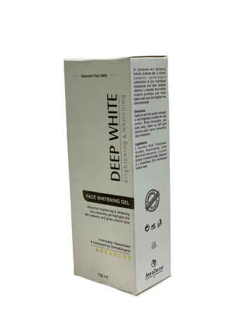 Deep White Brightening and Whitening Gel 100ml