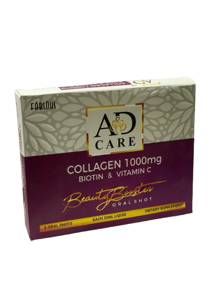Fablous AD Care Collagen 1000mg Biotin & Vitamin C Oral Shots