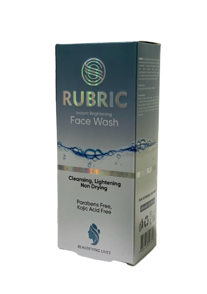 Rubric Brightening Face Wash 100ml