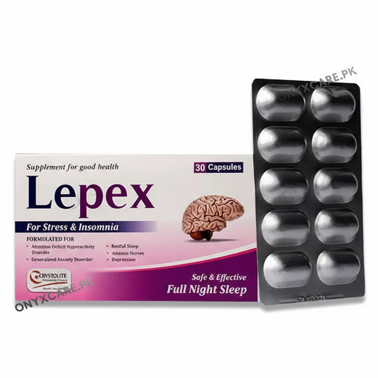 Lepex (Stress & Insomnia) Capsules 30s