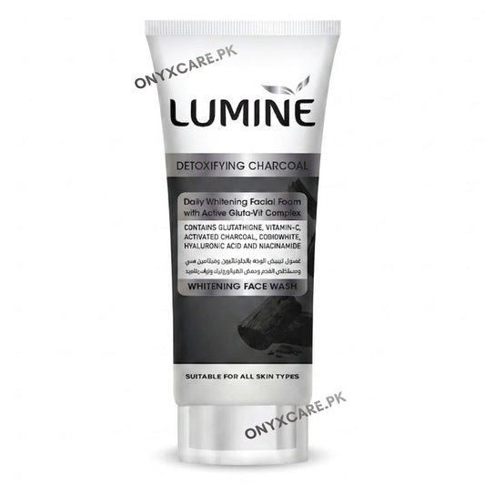 Lumine detoxifying charcoal face wash 100g
