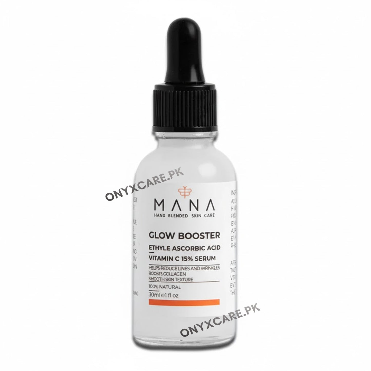MANA Glow Booster Ethyl Ascorbic Acid Vitamin C 15% Serum 30ml