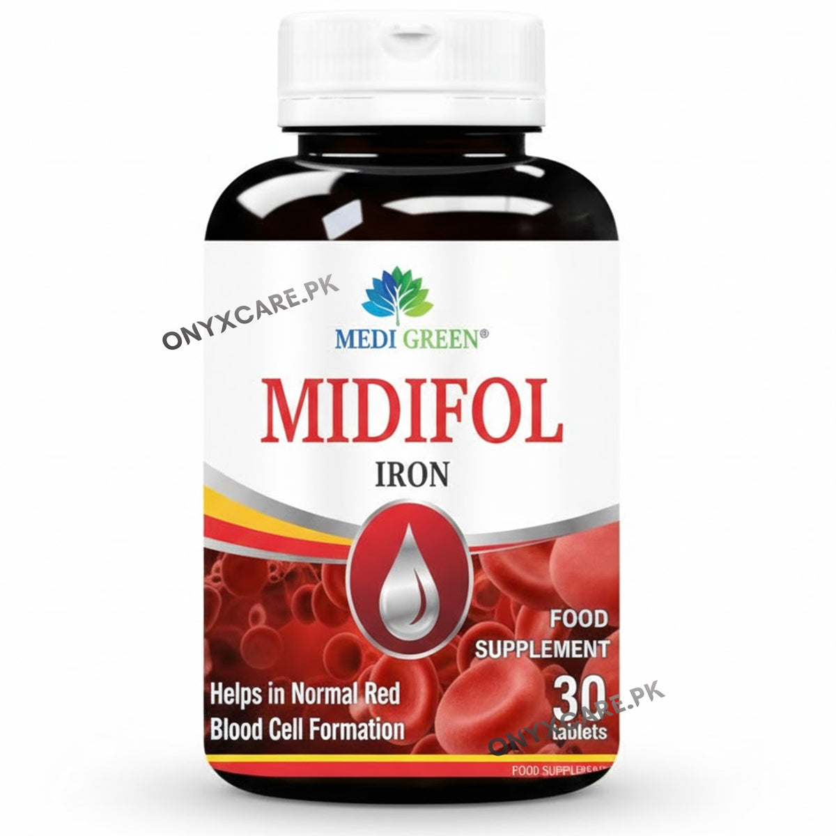 MIDIFOL Iron Supplement for Blood Health Tablets