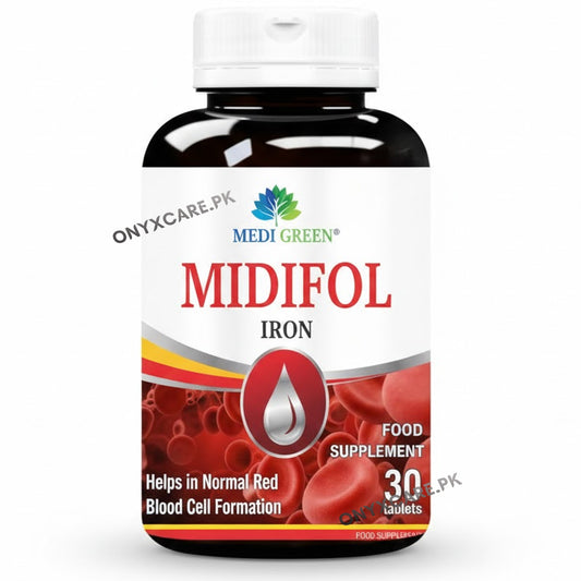 MIDIFOL Iron Supplement for Blood Health Tablets
