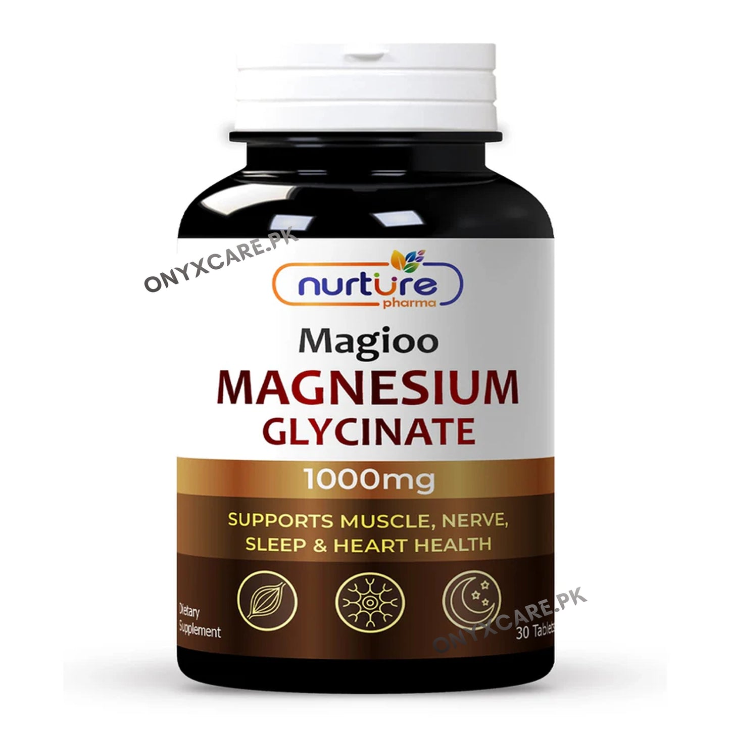 Magnesium Glycinate Tablets 1000mg 30s