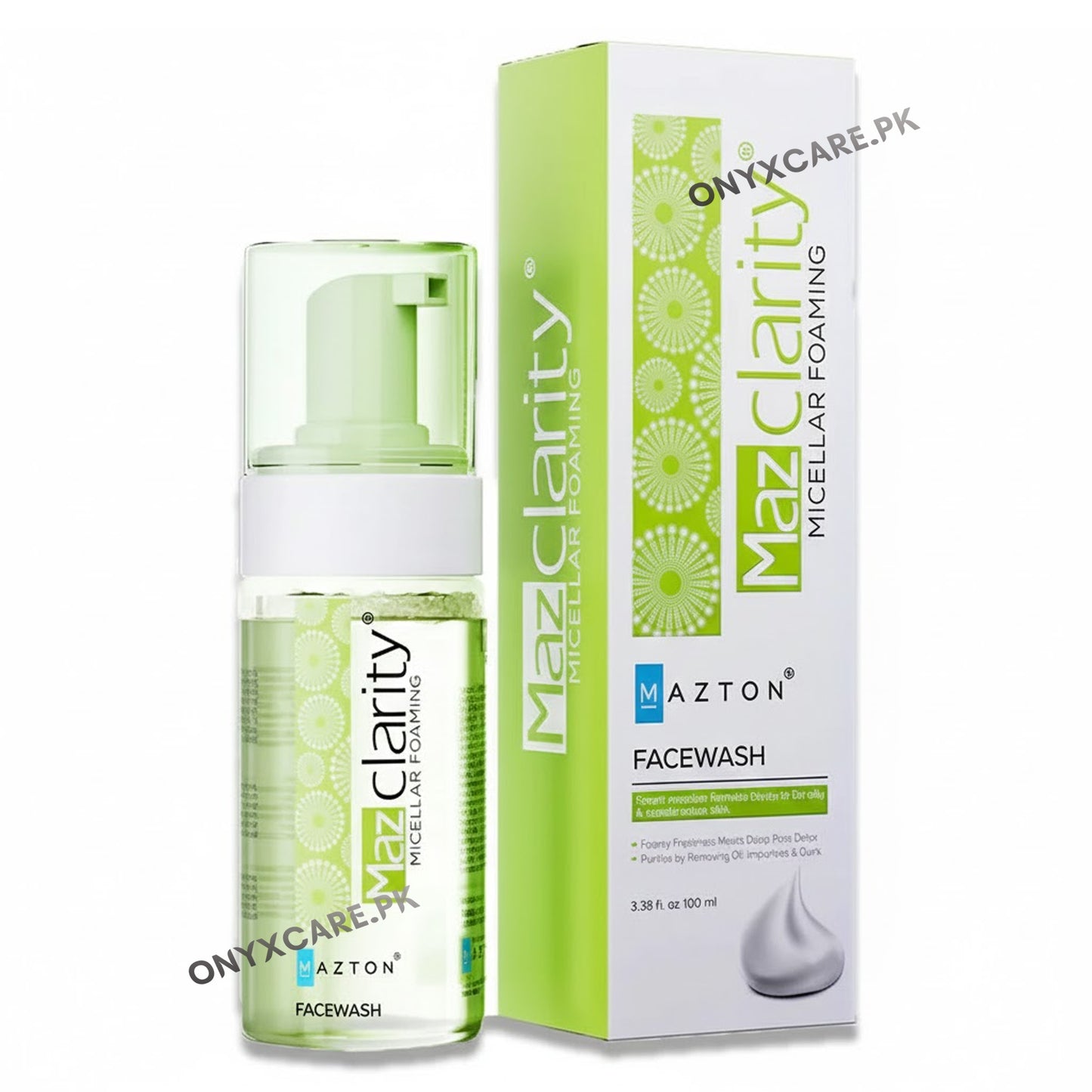 MazClarity Micellar Foaming Face Wash 100ml