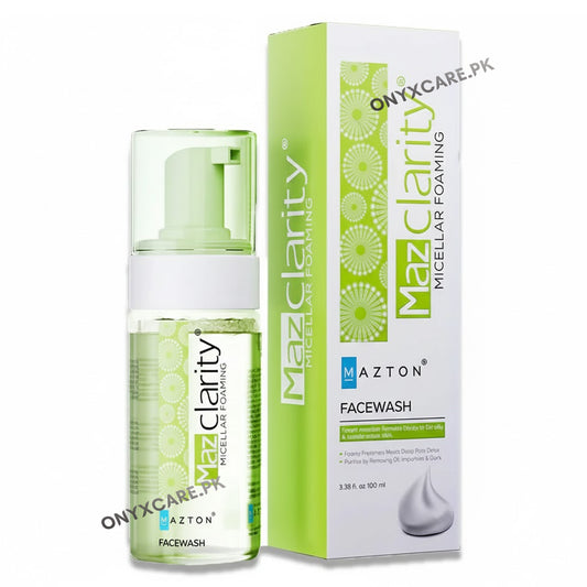 MazClarity Micellar Foaming Face Wash 100ml