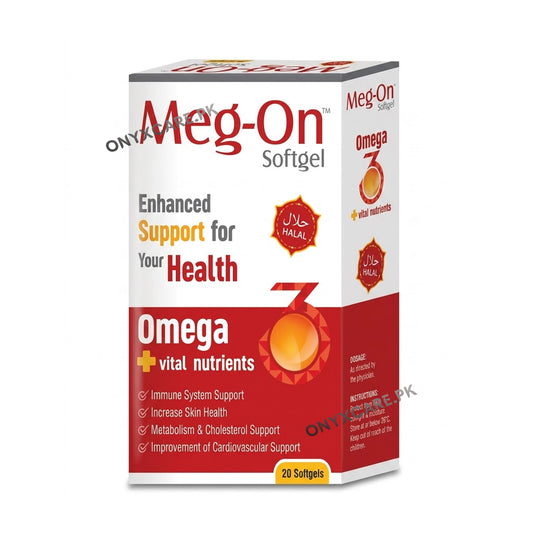 Meg On Softgel 20s
