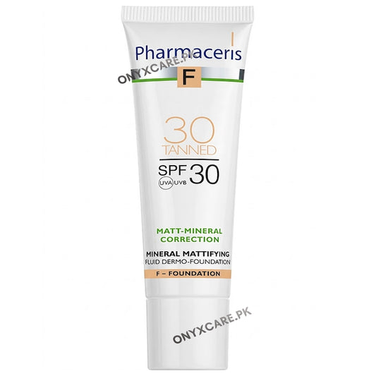 Mineral Mattifying Fluid Dermo-Foundation SPF 30 – Matt-Mineral-Correction (30 Tanned) 30ml