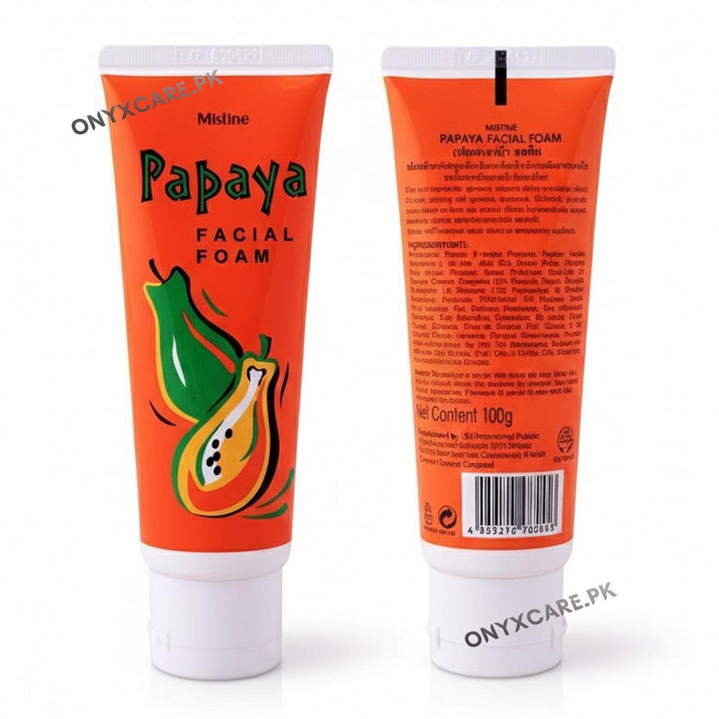 Mistine Papaya Facial Foam 100ml