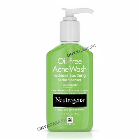 Oil-Free Acne Wash Redness Soothing Facial Cleanser