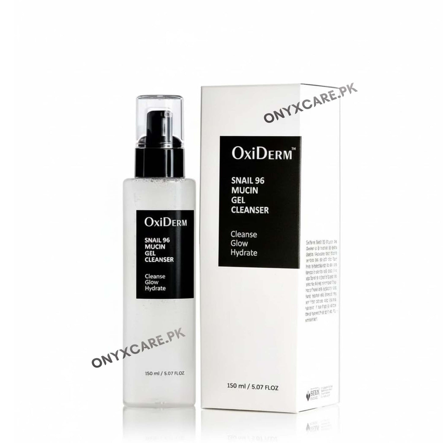 OxiDerm Snail 96 Mucin Gel Cleanser – Hydrating & Nourishing Cleanser 150ml