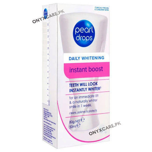 Pearl Drops Daily Whitening Instant Boost Toothpaste, 50ml