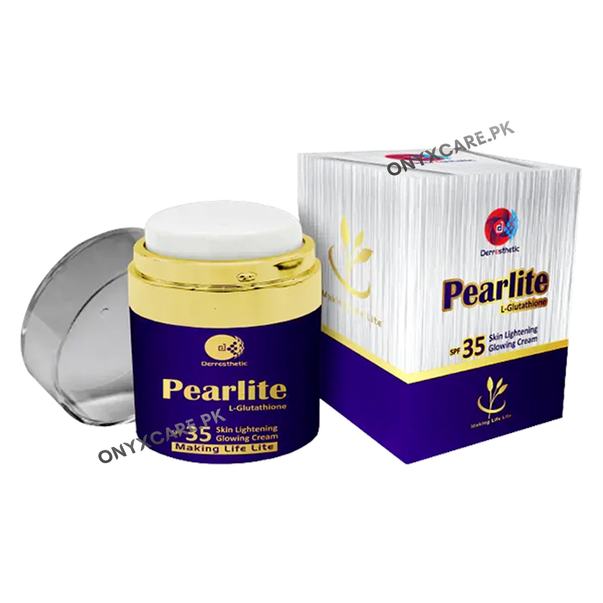 Pearlite Skin Lightening Glowing Cream SPF35 30g