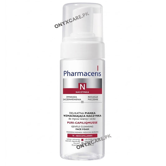 Pharmaceris N Gentle Capillary Strengthening Cleansing Mousse for Face and Eyes Puri-CapiliQMousse 150ml