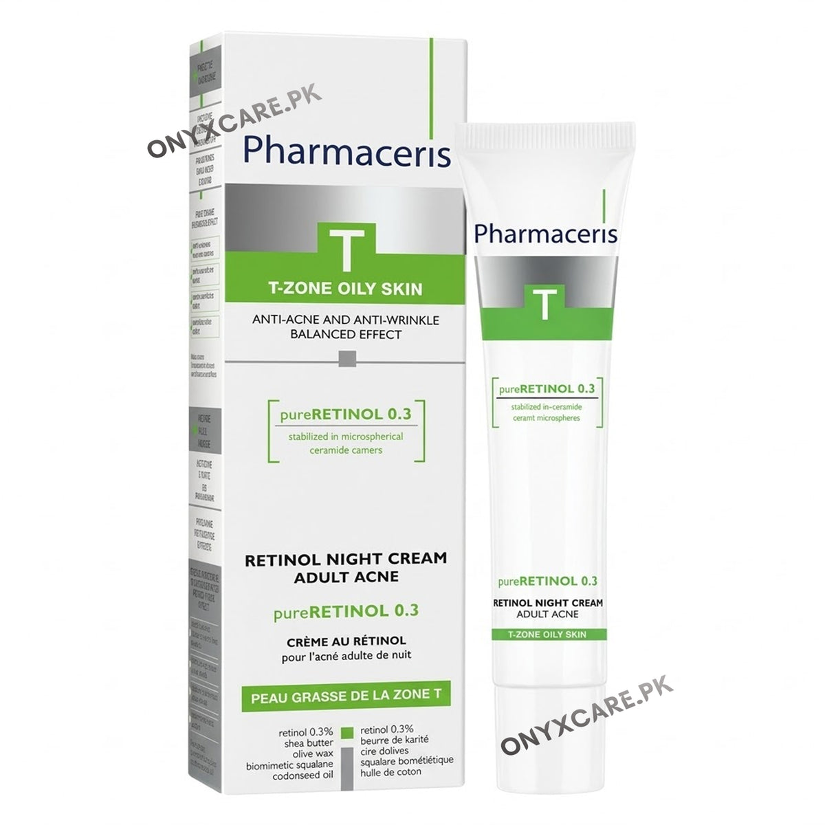 Pharmaceris T Anti-Acne Retinol Night Cream for Adults PureRetinol 0.3 40ml