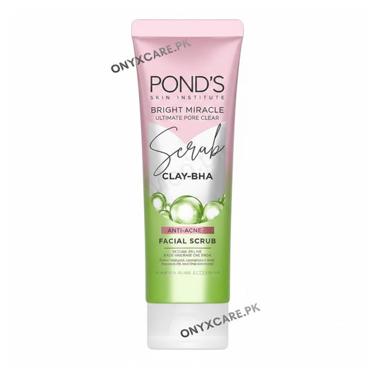 Ponds Bright Miracle Scrub CLAY BHA Facial Scrub 100ml