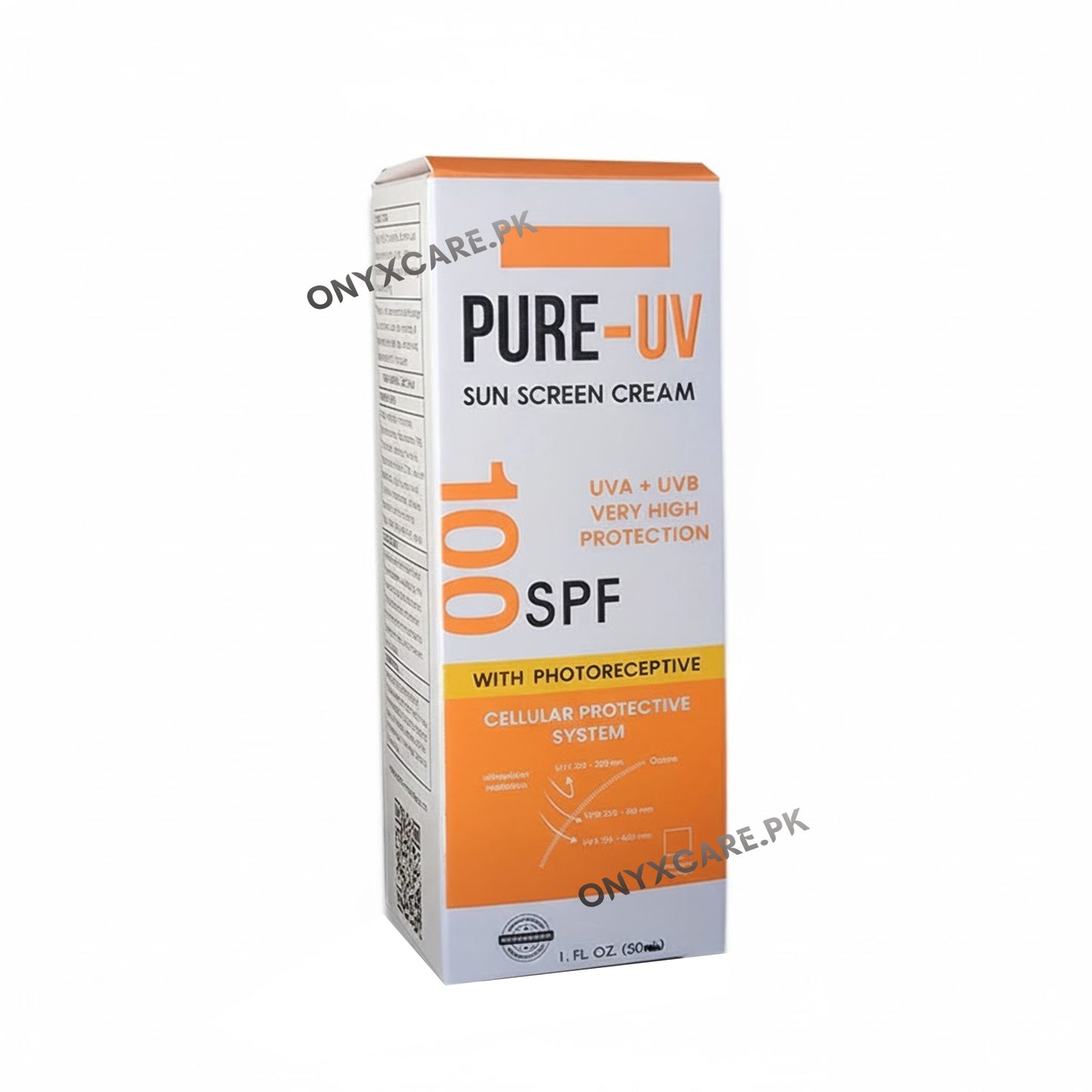 Pure UV Sunscreen Cream SPF 100 50ml