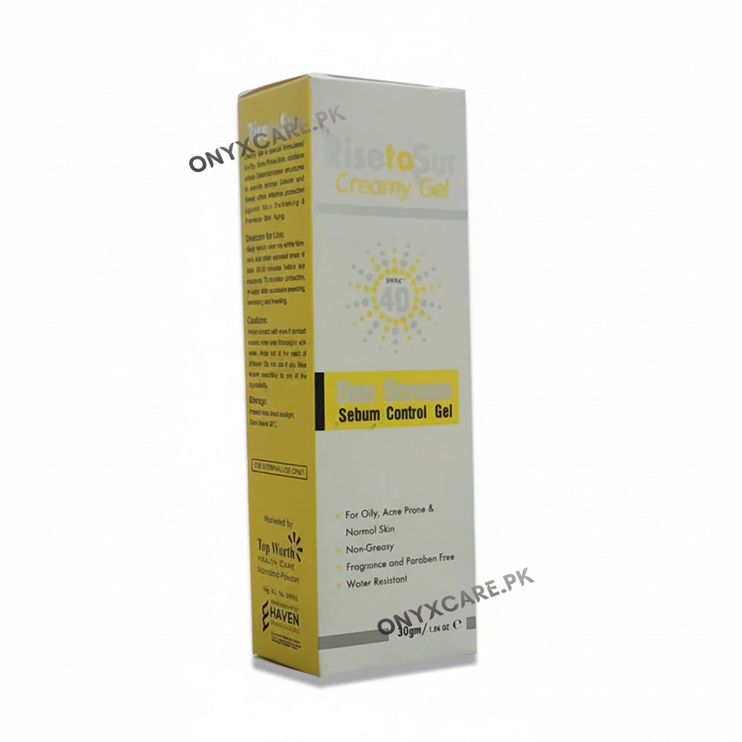 Risetoset Creamy Gel Sun Screen 30g