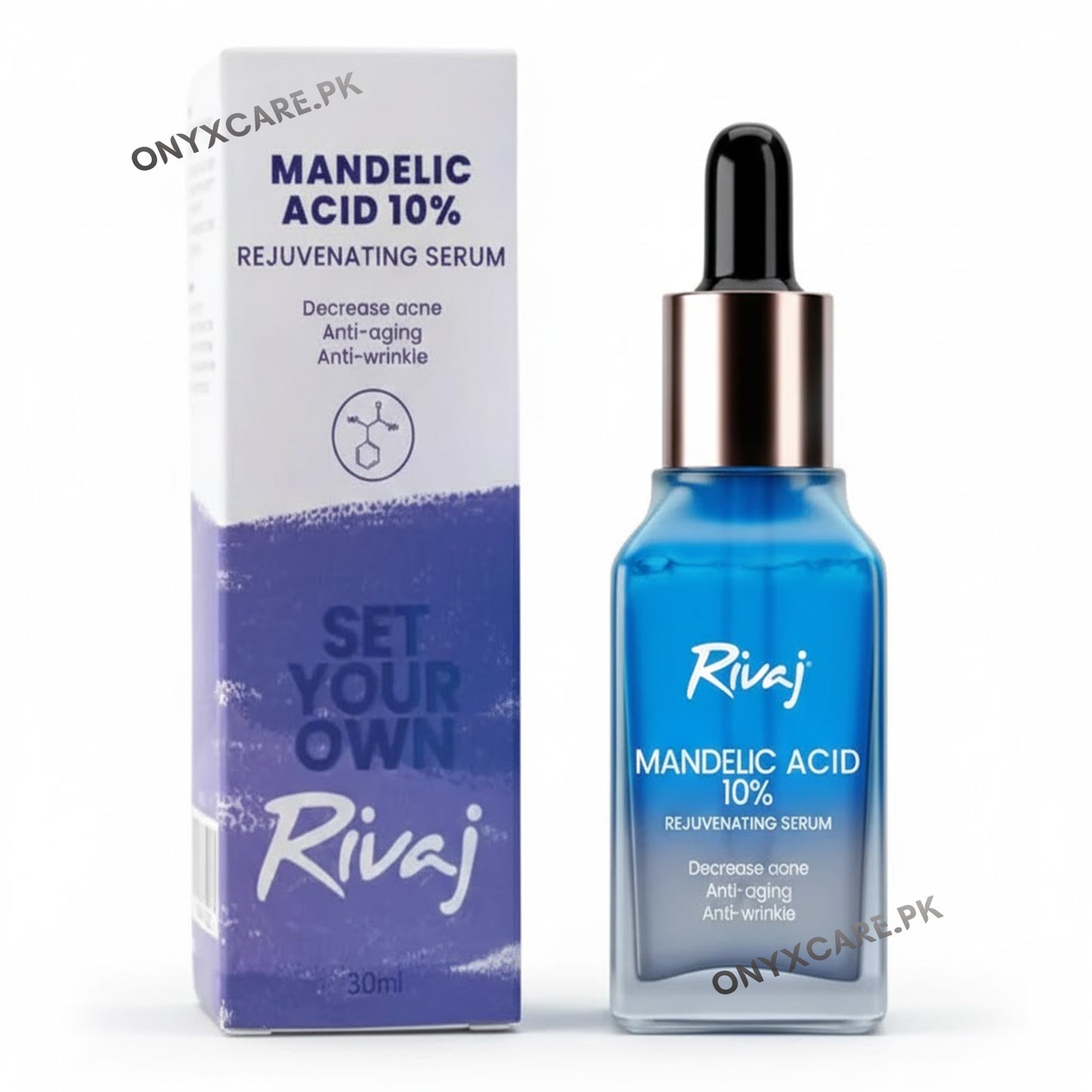 Rivaj Mandelic Acid 10% Rejuvenating Face Serum 30ml