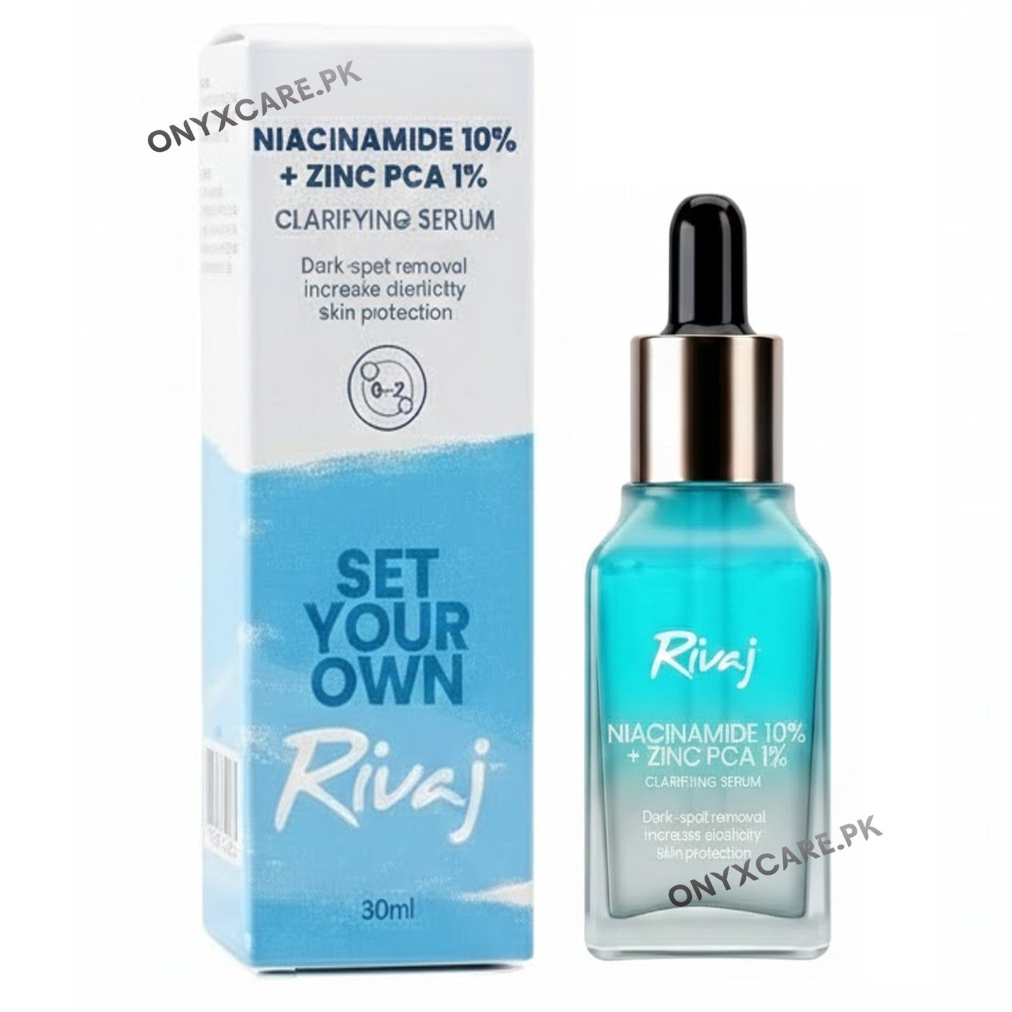 Rivaj Niacinamide 10% + Zinc PCA 1% Clarifying Serum 30ml